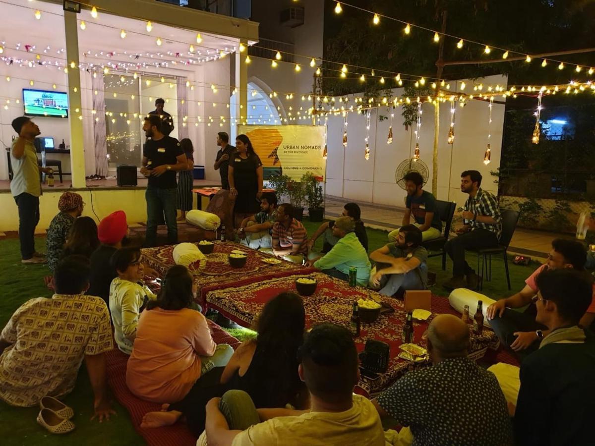 Urban Nomads Pune Riverside Colive Cowork Hostel Luaran gambar